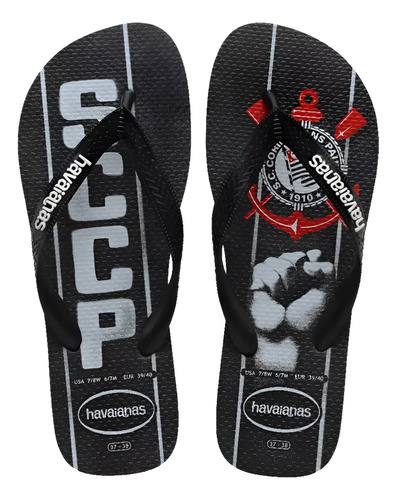 Chinelo Havaianas Top Corinthians Original Adulto Infantil | MercadoLivre
