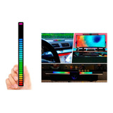 Ambientador Recargable Luz Led Multicolor Auto Audioritmico