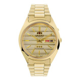 Relógio Orient Masculino 469wc2f C1kx Automático Dourado