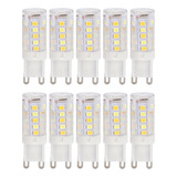 30000h G9 Llevó El Bulbo 10pcs 220v Lámpara Dimmable Cerámic