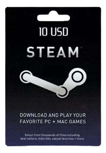 Gift Card Steam 10 Usd