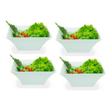 4 Travessa Grande Melamina 30cm 5l Saladas Legumes Gx5337