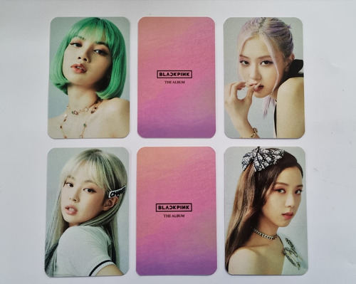 Black Pink Set Promocional Photocards Completo Corea