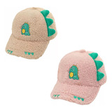 Gorra Dinosaurio Niños Cachucha Infantil Peludita