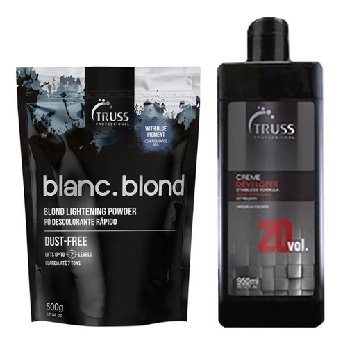 Truss Blanc Blond Pó Desc. 500g + Ox Volume 20