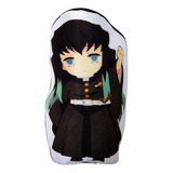 Mini Peluche Almohada  Muichiro Tokito Kimetsu No Yaiba