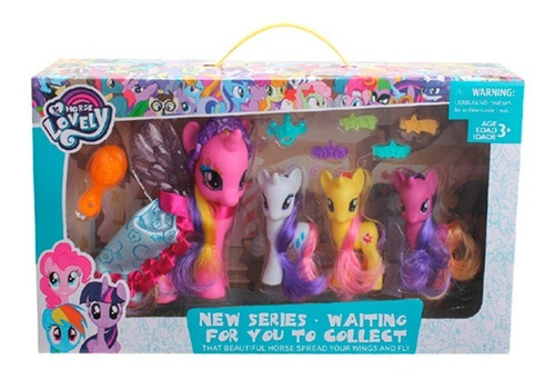 Adorables Ponys Set X4 1770314 E.normal