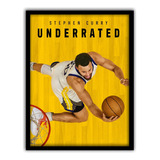 Cuadro Stephen Curry - Basquet  30x40 Cm