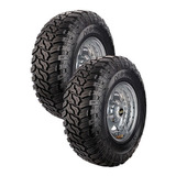 Paq 2 Llanta Lt235/75r15-6c 104/104q Maxtrek Mud Trac