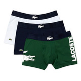 Tripack Boxers Negro Lacoste