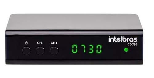 Conversor Digital De Tv Intelbras Com Gravador Cd 730