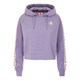 Hoodie Kappa Dama Regular Fit 222 Banda Fanaso