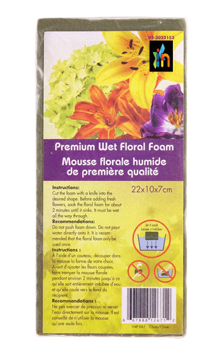 Espuma Floral Humeda De Calidad P - Unidad a $15900