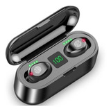 F9 Audífonos 8d Bluetooth 5.0 Inalámbricos Táctil Power Bank