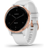 Reloj Inteligente Garmin Vivoactive 4s, Con Gps, Blanco