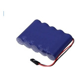 Pilha Aa 6v 2700mah Ni-mh Recarregável Conector Futaba