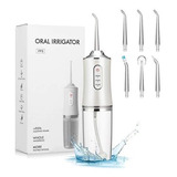 Irrigador Oral Waterpik Portatil Bivolt Usb Linha Premium Cor Branco 110v/220v