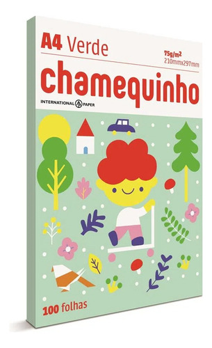 Papel Sulfite Chamequinho Tamanho A4 Gramatura 75g