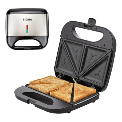 Sandwichera Eléctrica Panini Antiadherente Compacta Acero In Gris | MercadoLibre