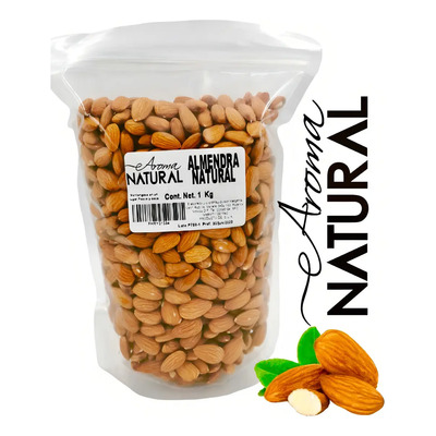 Almendra Natural 1 Kg Calidad Carmel Premium | MercadoLibre