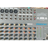 Consola Mixer Phonic Mm122 12 Canales