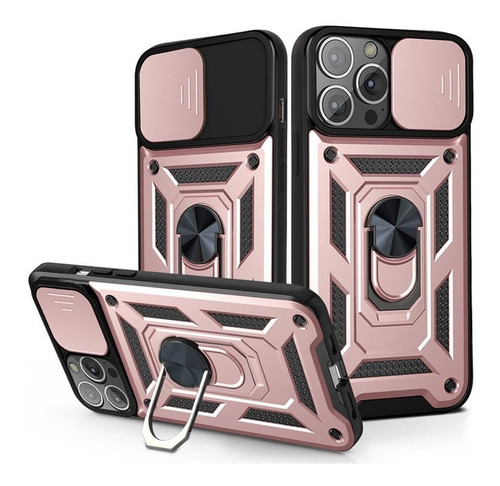 Funda Para iPhone Uso Rudo Con Doble Proteccion De Camara