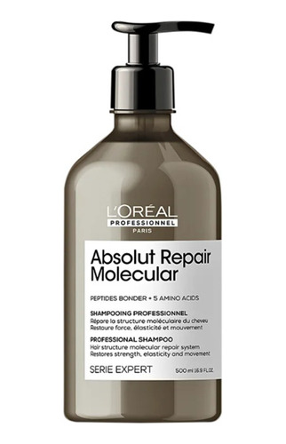 L'oréal Professionnel Absolut Repair Molecular Shampoo 500ml