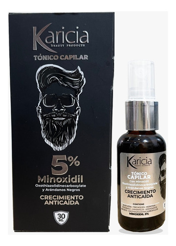 Tónico Karicia Minoxidil5% 30ml - mL a $1297