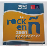 Sgae Tour Rock En Ñ - Cd Promo - Ex - Estopa Bunbury Atercio