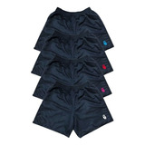 Kit 4 Shorts Moda Praia Plus Size Masculino G1 G2 G3 Tactel