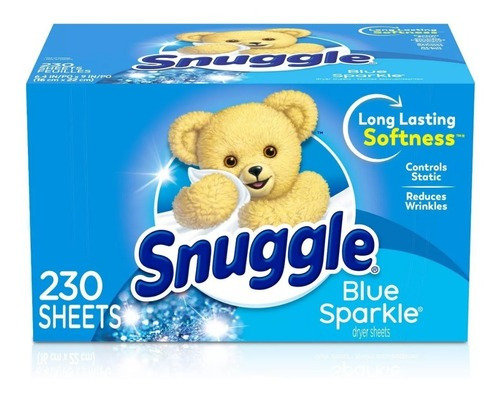 Snuggle Toallas Para Secadora Blue Sparkle Fresh 230ct