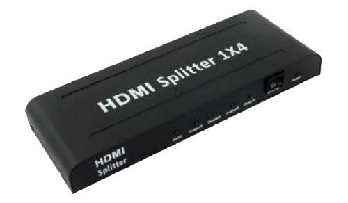 Splitter Hdmi Divisor Amplificador 1080p Fullhd 3d 4 Salidas