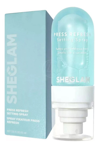 Bruma Sheglam Spray Fixador De Maquiagem Press Refresh Shein