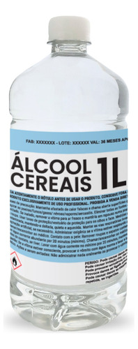 Álcool De Cereais 1 Litro