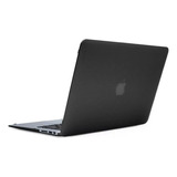 Kit Carcasa Negro + Tapón Transparente Macbook Air 13 