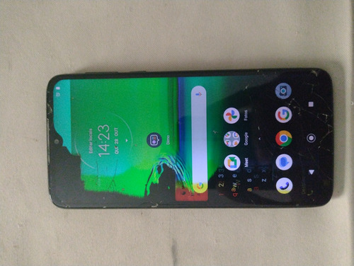 Telefone Moto G8play (tela Quebrada)!!!