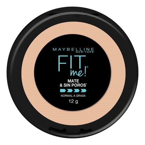 Maybelline Super Natural Polvo Compacto Matte, 130 Buff Beig