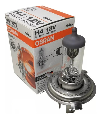 Lámpara Halogena Osram H4 Volkswagen Gol Trend-power Up Bora
