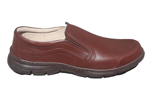 Zapato De Vestir Marrón Cuero Free Confort, 39-45