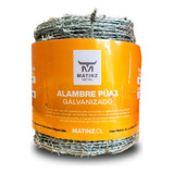 Alambre Púas Galvanizado Matinz Metal Calibre Bwg 16 X 500mm