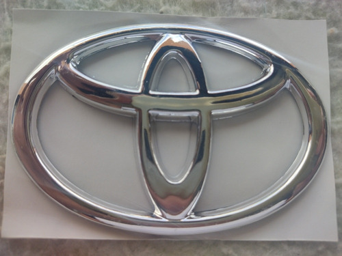 Emblema Logo Insignia Toyota Meru Prado 9x6 Centimetros Tras Foto 2