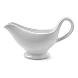 Salsera De Ceramica Blanca Capacidad 250 Ml Marca Ibili Color Blanco