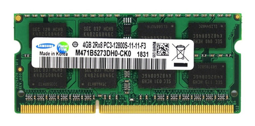 Notebook  Ddr3 4gb Samsung 12800 Maquinas Viejas