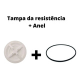 Tampa + Anel + 02 Suporte + Resist. 220v  - Duo Shower