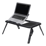 Suporte Mesa Notebook Articulado Dobrável C/cooler Sofá Cama