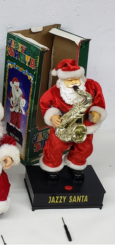 Papai Noel Musical Brinquedo Antigo 