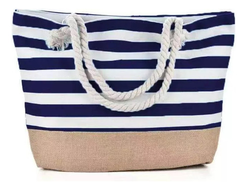 Bolso De Mano Para Mujer Bandolera Casual Playa Bolsa Lona