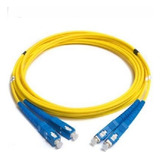 Patchcord Fibra Optica Sc/upc Sc/upc Duplex Monomodo - 1 Mt