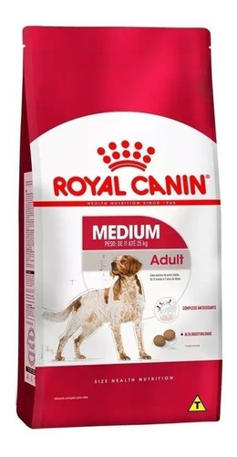Ração Royal Canin Medium Adult 15kg Royal
