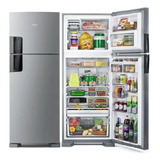 Geladeira Frost Free Duplex 450l Crm56 Consul Platinum 220v